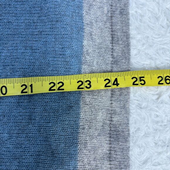 Celeste Poncho Shawl Wool Cashmere Blend SOFT Women’s One-size Gray - Picture 6 of 7